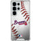 MLB Atlanta Braves Game Ball Galaxy S25 Ultra Clear Case